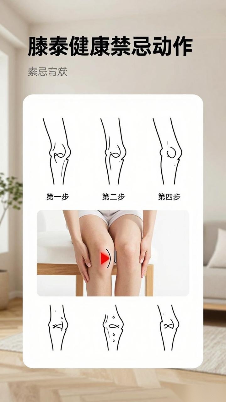 想要膝盖“长寿”，少做这5件事