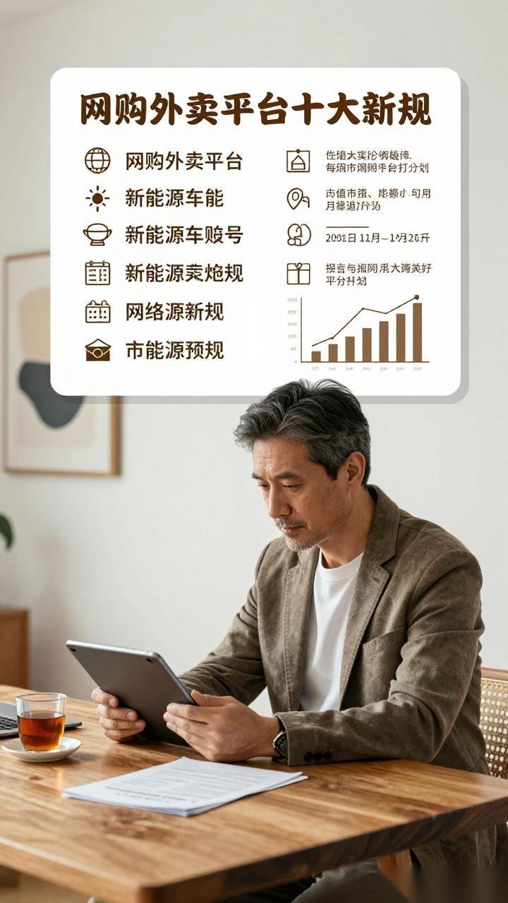 覆盖网购外卖平台、新能源车等 十大新规整