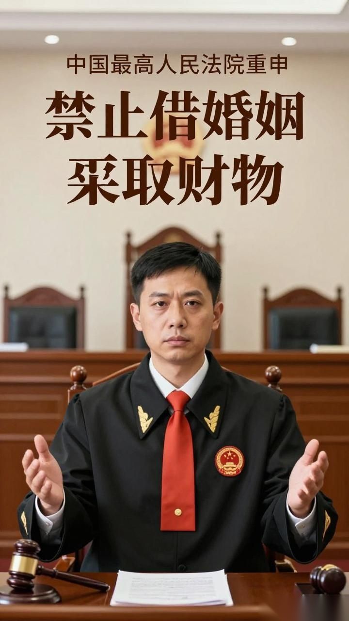 中国最高法发布案例 重申禁止借婚姻索取财物