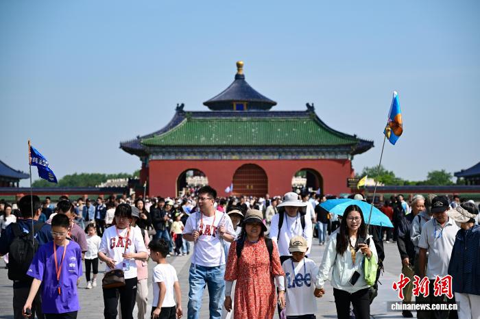 五一假期前三天北京全市公园接待游客超60