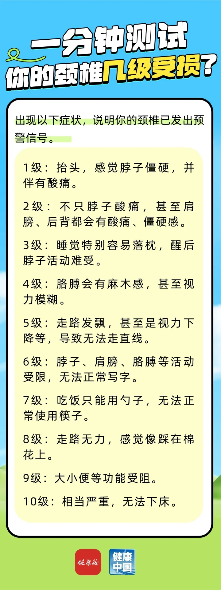 五一宅家刷手机？小心“手机脖”！正确姿势
