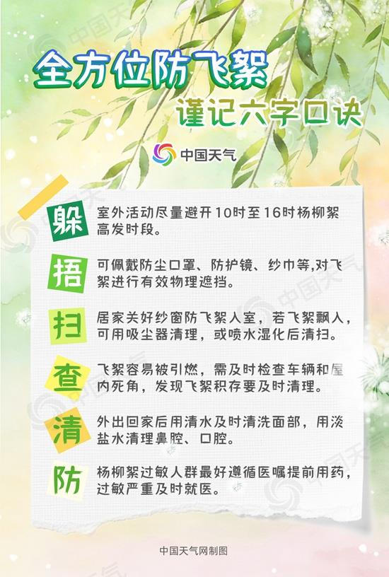 春季花粉叠加飞絮 过敏患者该怎么办？记住