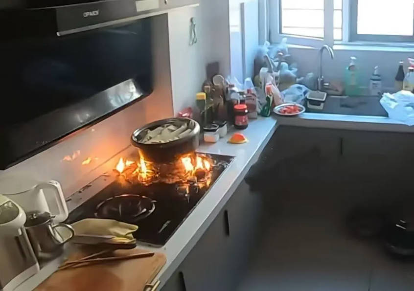 这种锅放到燃气灶上会烧化，千万别尝试！(图2)