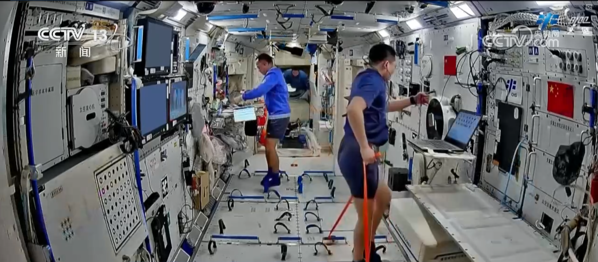 项目测试、科学实验、医学检查……忙中有序!神二十一乘组工作日志“上新”(图4) 项目测试、科学实验、医学检查……忙中有序!神二十一乘组工作日志“上新”(图4)