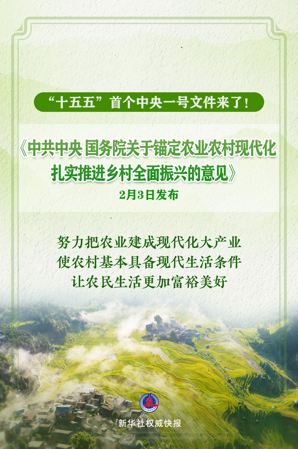 2026年中央一号文件发布(图1)