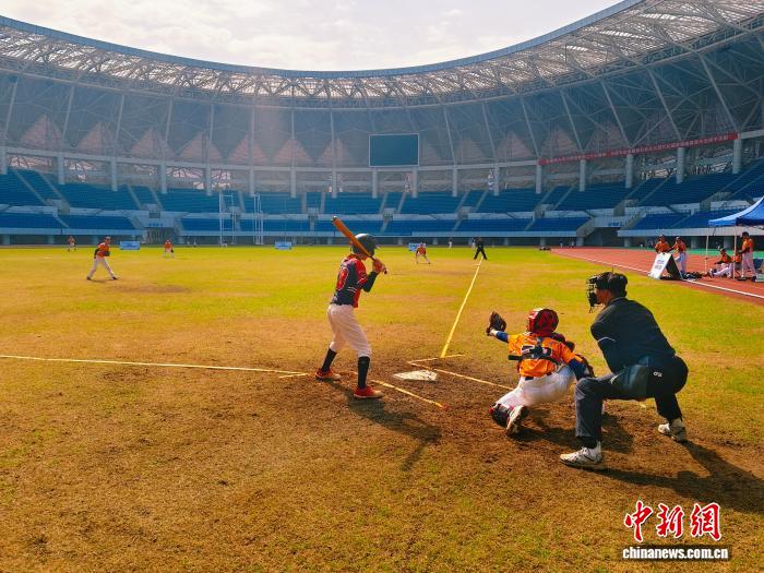 闽台青少年棒球赛在福建南平开赛(图1)