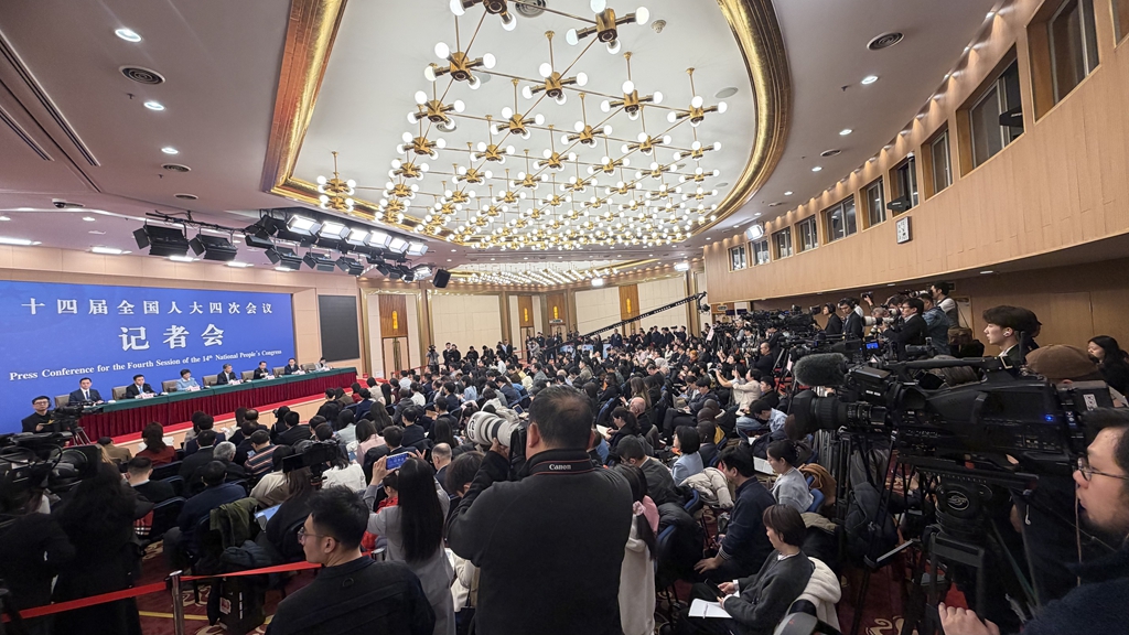 十四届全国人大四次会议举行民生主题记者会(图1)