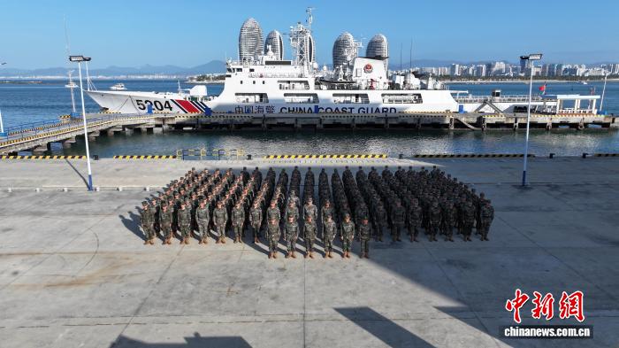 中国海警局南海分局掀起新年度维权执法训练热潮(图3)