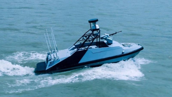 中国﻿首艘导弹无人艇防空反潜显神威 可精准猎杀大目标(图1)